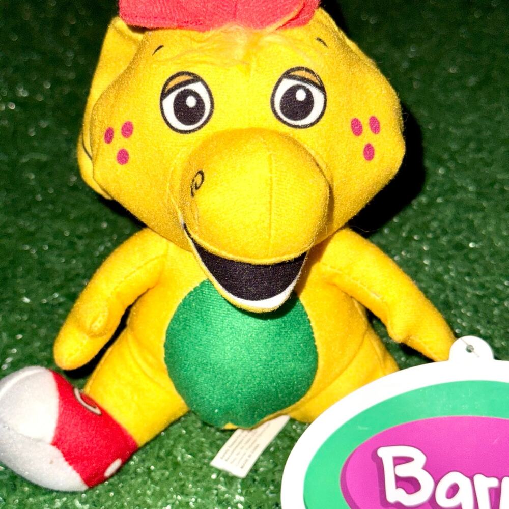 2022 The Toy Factory Barney Billy Joe The Yellow Dinosaur Plush Toy New With Tag